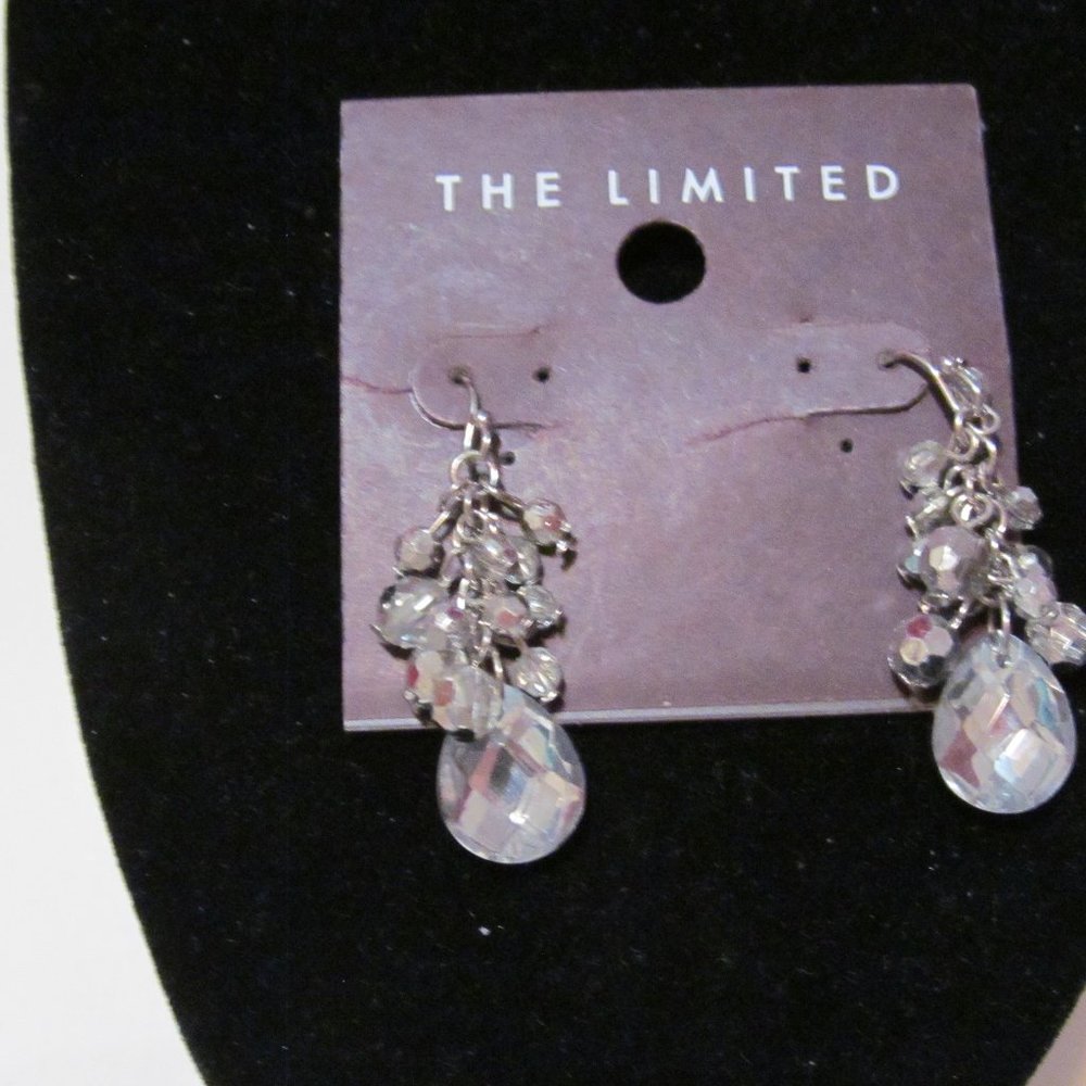 The Limited long dangle pierced earrings